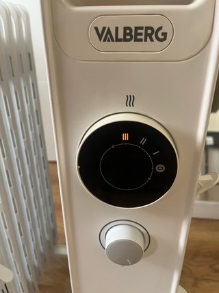 2 Radiadores de Aceite Valberg 1500W con Ruedas
