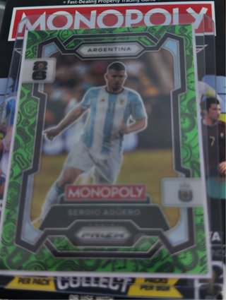 Carta Sergio Agüero Argentina Monopoly Prizm
