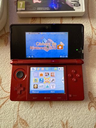 Nintendo 3DS Roja + Luigi Mansion 2