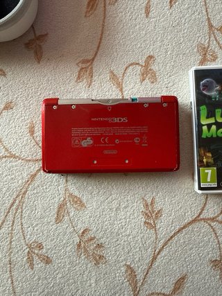 Nintendo 3DS Roja + Luigi Mansion 2