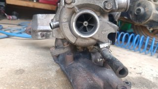 Turbo hibridado 4d56 refrigerado