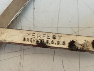 Antico cavatappi francese Perfect Breveté S.G.D.O.
