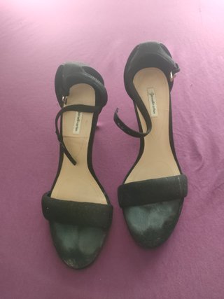 Zapatos de tacón, negros Stradivarius Talla 40