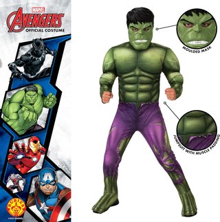 Rubie's disfraz Hulk deluxe niños