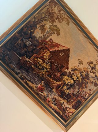 Cuadro Petit Point Artesanal
