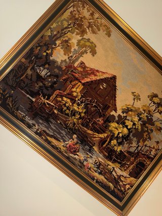 Cuadro Petit Point Artesanal