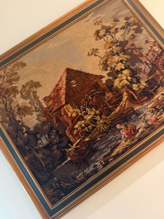 Cuadro Petit Point Artesanal