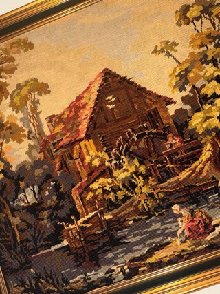 Cuadro Petit Point Artesanal
