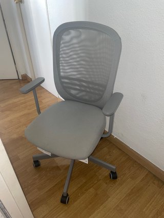 Silla de escritorio Ikea Flintan gris
