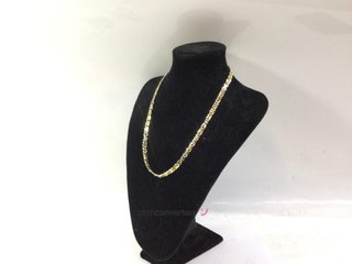 cadena oro 18k 28cm