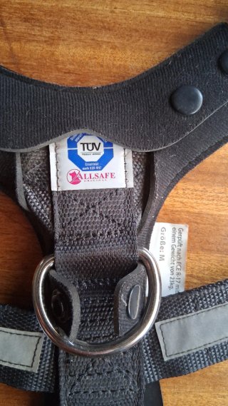Arnés coche perro Allsafe TÜV talla M