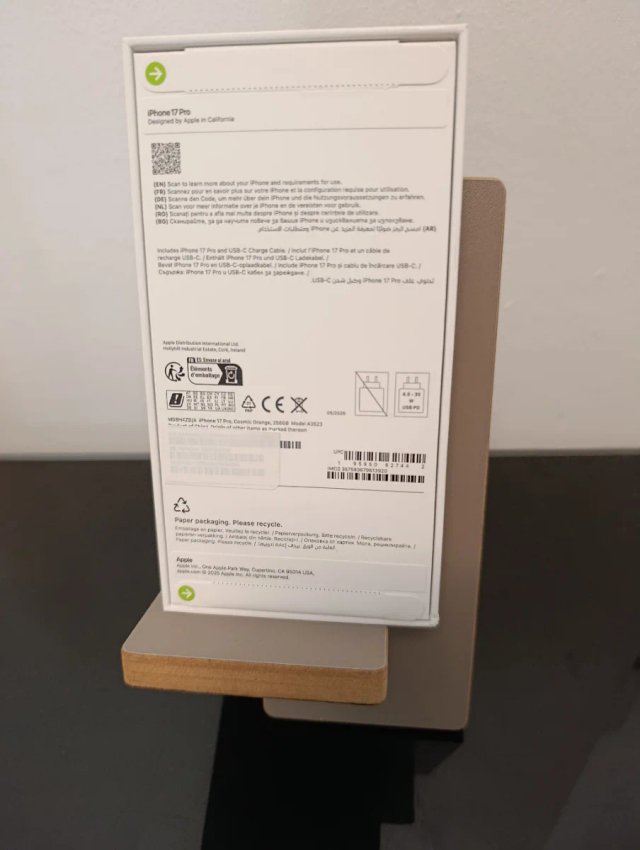 iPhone 17 Pro 256GB Naranja Nuevo PRECINTADO