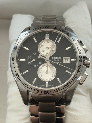 Reloj Tissot Automático Cronógrafo Negro