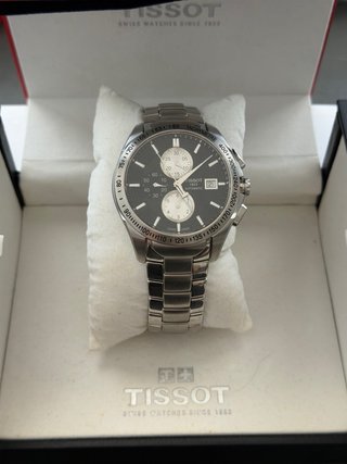 Reloj Tissot Automático Cronógrafo Negro