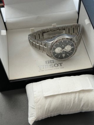 Reloj Tissot Automático Cronógrafo Negro
