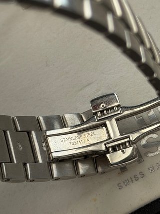 Reloj Tissot Automático Cronógrafo Negro