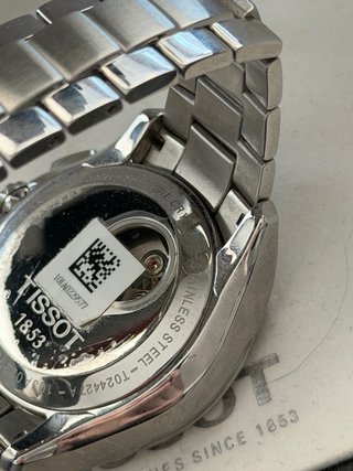 Reloj Tissot Automático Cronógrafo Negro