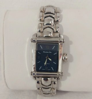 Reloj Christian Sor Azul y Plateado
