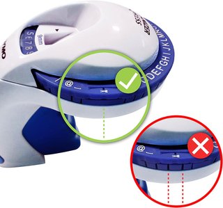 DYMO etiquetadora grabado relieve portátil