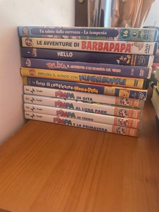 Lotto 8 DVD per bambini in Italiano