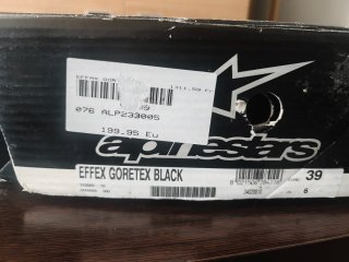 Botas de moto Alpinestars Gore-Tex Talla 39