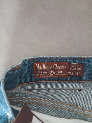 Jeans Marlboro Classics W31 L34 Nuovi