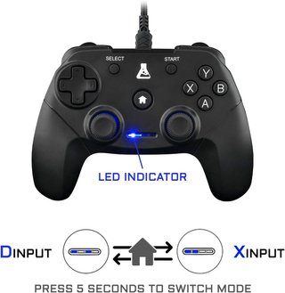 The G-Lab mando gaming pc ps3 vibración