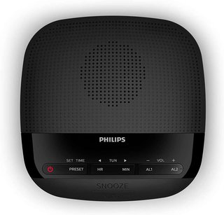 Philips radiodespertador digital alarma dual