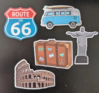 5 Stickers Variados (a elección)