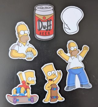 5 Stickers Variados (a elección)