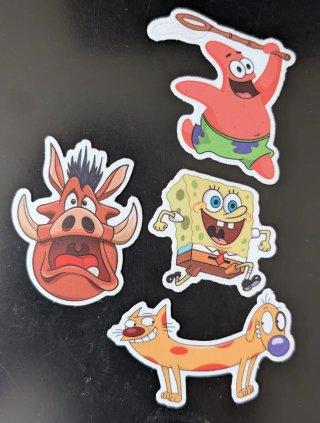 5 Stickers Variados (a elección)