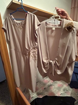 Vestido y chaqueta para evento