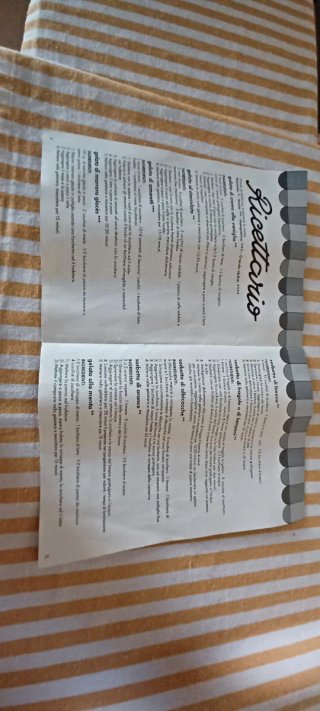 Istruzioni e ricettario Dolce Gelato '90