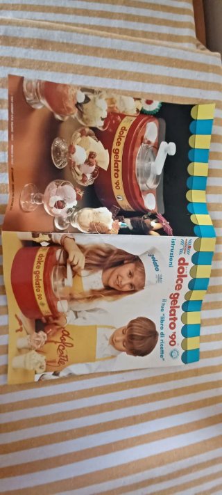 Istruzioni e ricettario Dolce Gelato '90