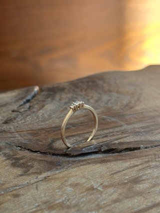 Anillo Oro Rosa 18k Suarez Diamantes