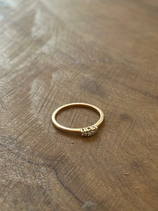 Anillo Oro Rosa 18k Suarez Diamantes