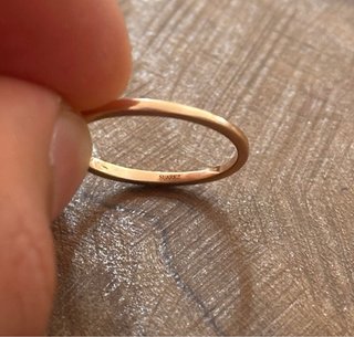 Anillo Oro Rosa 18k Suarez Diamantes