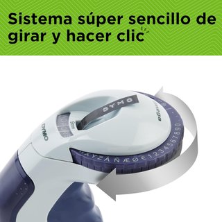 DYMO rotuladora estampación manual portátil
