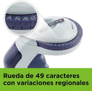 DYMO rotuladora estampación manual portátil
