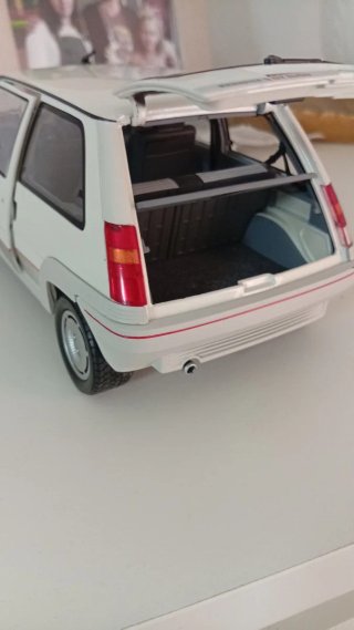 Maqueta Renault 5 GT Turbo Fase I