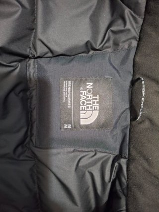 Abrigo The North Face Negro con capucha