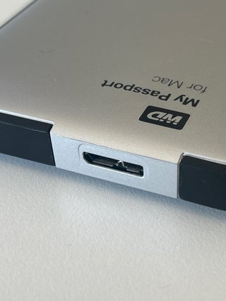 Disco Duro Externo WD 500GB My Passport Mac