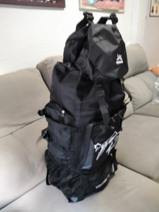 Mochila montañismo de gran capacidad 90+10 Litros