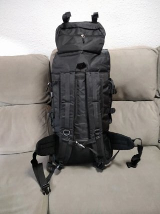 Mochila montañismo de gran capacidad 90+10 Litros