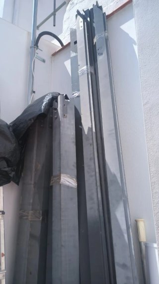 Estructura pérgola aluminio