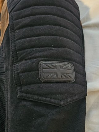 Chaqueta de moto Triumph Marrón/Negra