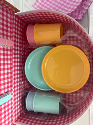 Juego cubertería picnic infantil SIN ESTRENAR