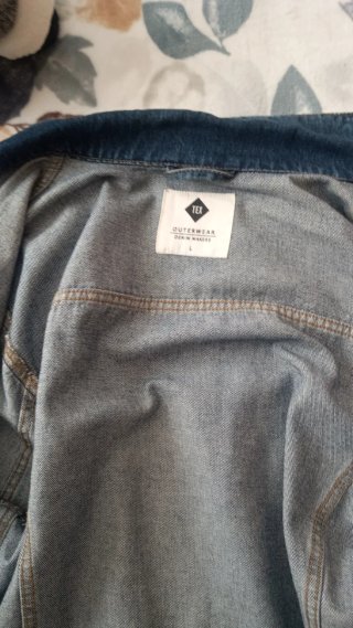 Cazadora vaquera TEX azul talla L