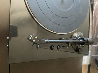 Giradischi Denon DP-300F Nero NON FUNZIONANTE