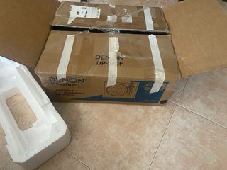 Giradischi Denon DP-300F Nero NON FUNZIONANTE